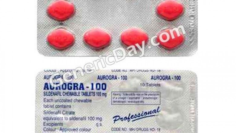 Cure Your ED Problem With Aurogra 100 Mg Pills Sildenafil