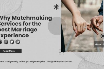 Why Matchmaking Services for the best Marriage Experience