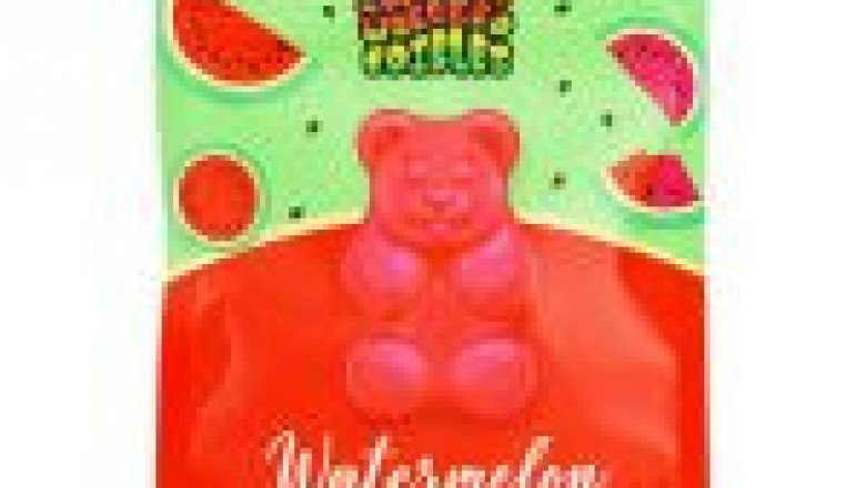 GET WRECKED EDIBLES WATERMELON GUMMY BEARS 150MG THC