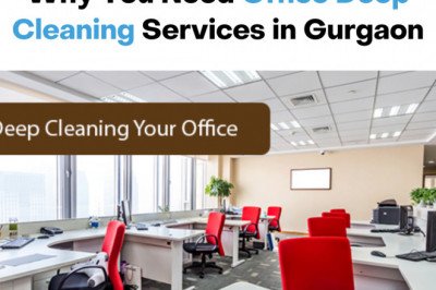 Why You Need Office Deep Cleaning Services in Gurgaon
