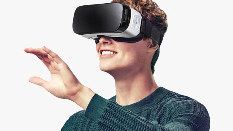 Stereo Sound And Sensors For Head Motion Tracing Are Included In Virtual Reality (VR) Headsets With Stereoscopic Displays