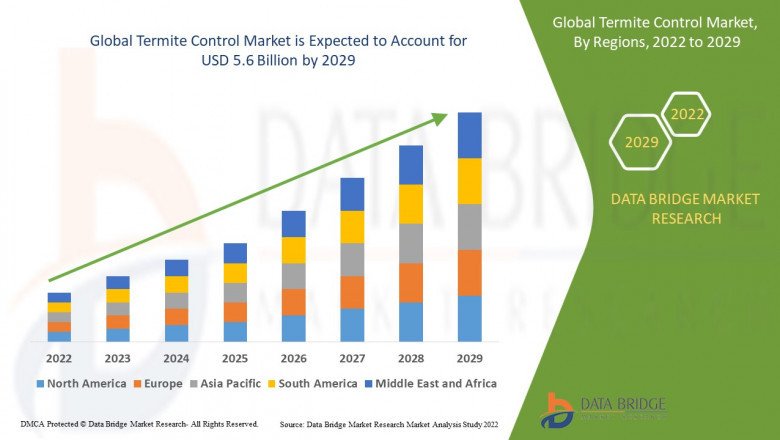 Termite Control Market to Show a CAGR of 3.5%, Business Strategies, Trends, Regional Overview and Forecast by 2029