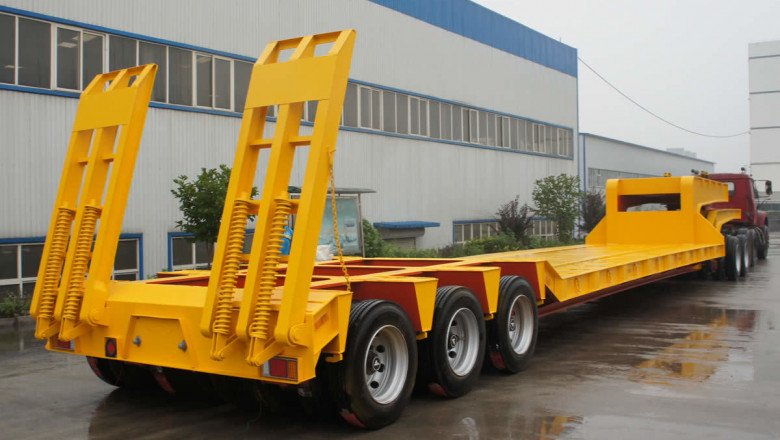 To move heavy loads from one place to another, Low Bed Trailer are used