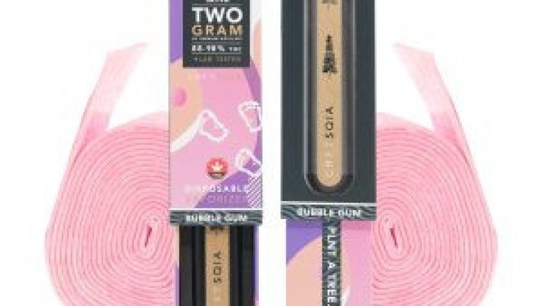 CRFT – BUBBLE GUM 2G SATIVA DISPOSABLE VAPE