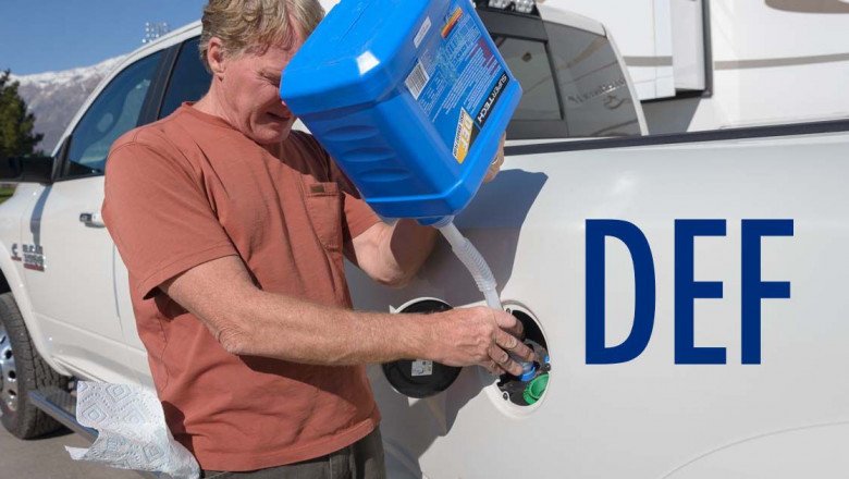 In Order For The Selective Catalytic Reduction System To Operate, Diesel Exhaust Fluid Is Required