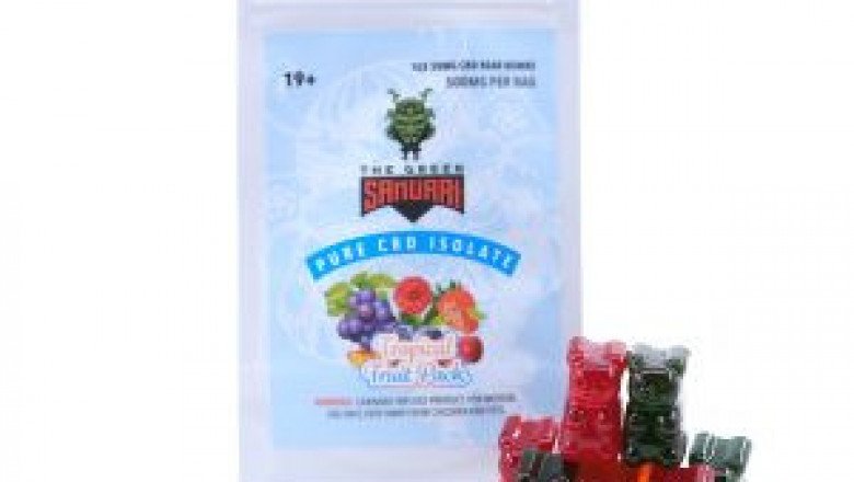 THE GREEN SAMURAI 500MG CBD BEAR BOMBS – TROPICAL FRUIT PACK