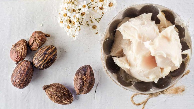 Several personal care products contain Shea Butter, a nut-extracted fat that moisturizes