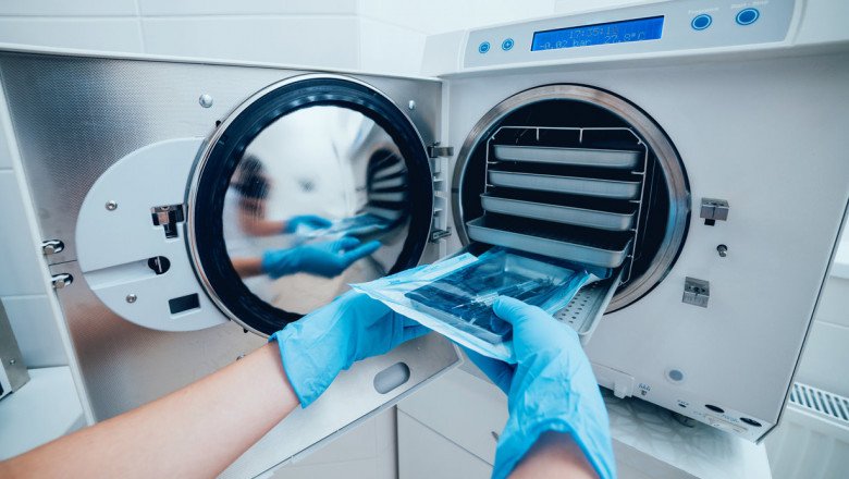 For Low Temperature Sterilization Equipment, hydrogen peroxide vapor (H2O2) or ethylene oxide (EtO) gas can be used.