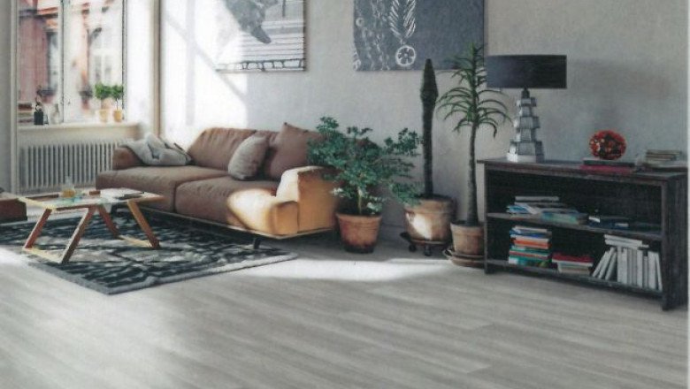Looking to give an elegant vibe to your room? Buy Black Vinyl Flooring!