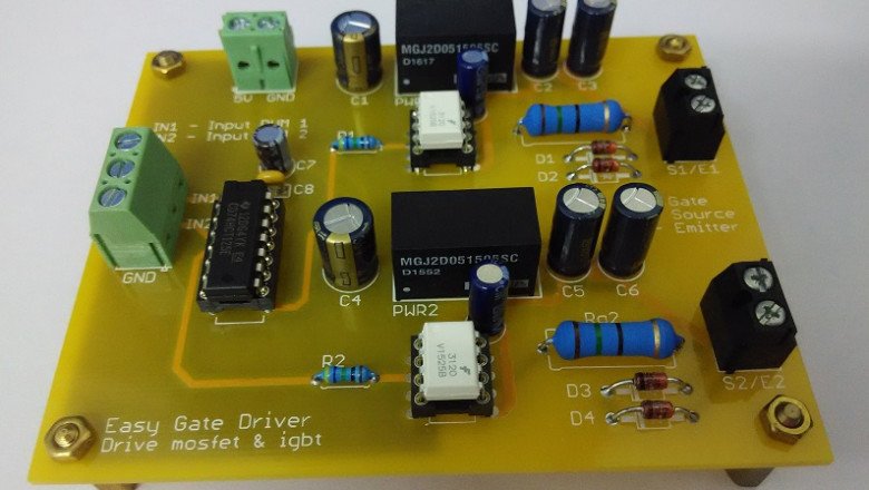 The MOSFET and IGBT Gate Drivers are used for switching power supplies of medium and heavy currents in a variety of applications