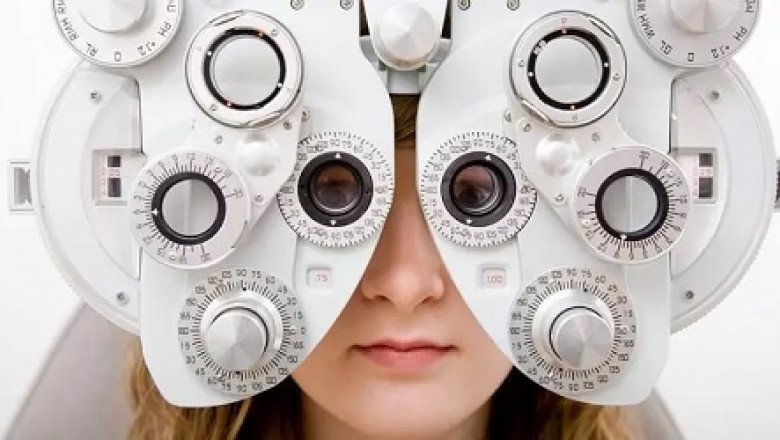 The Optometry Equipment is used to examine the retina