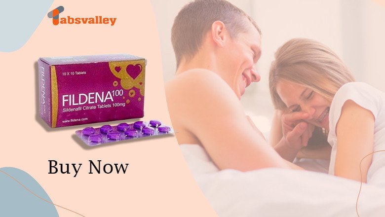 Buy Fildena 100 | Generic Sildenafil + @50% Free