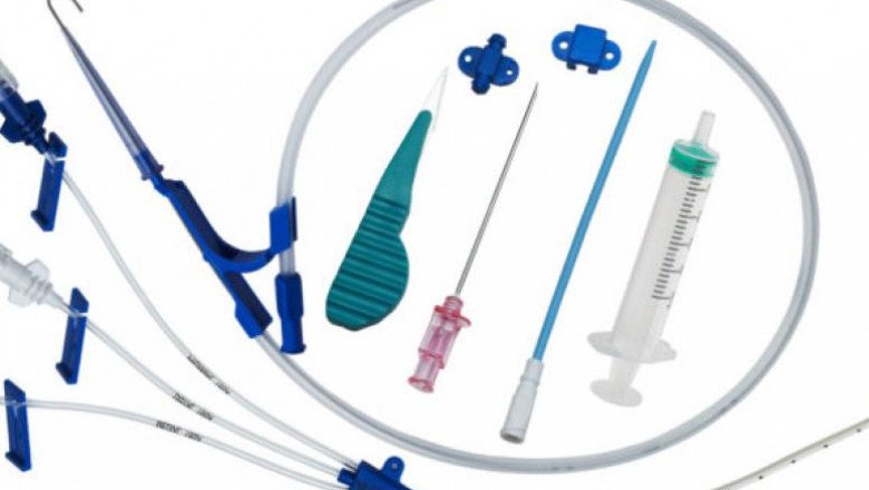 Fluids Can Be Easily Injected Into The Patient's Body Using A Central Venous Catheter For Fluid Administration