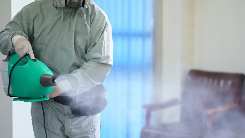 The Use Of Disinfectants Kills Bacteria And Viruses On Surfaces Using Chemicals