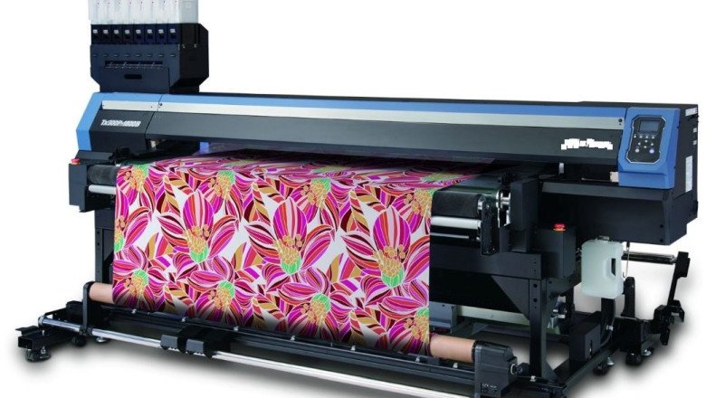 Printing Machine Is Used By Publishing Companies To Produce Large Volumes Of Documents