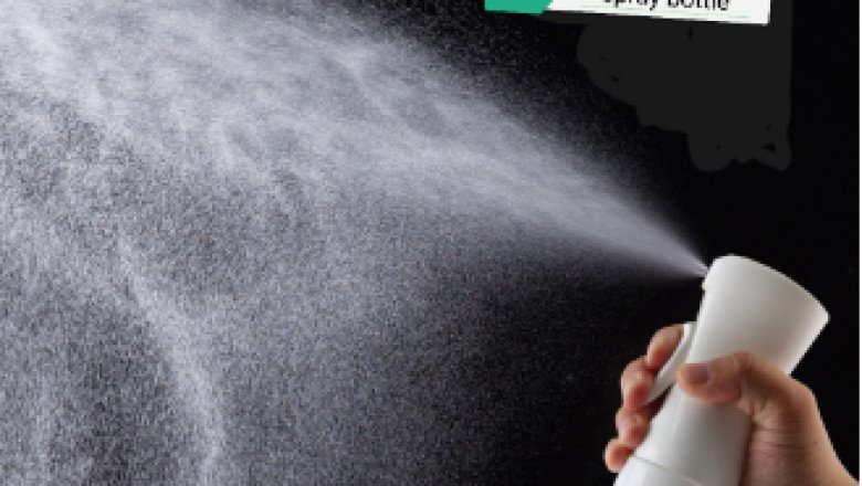 What are the benefits of using the makeup high pressure sprayer?
