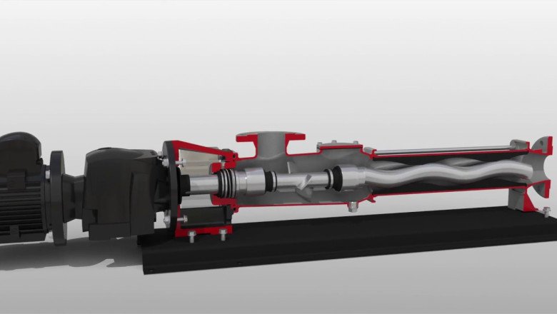 A Progressing Cavity Pump Is Used To Meter And Pump Fluids That Are Viscous Or Shear-Sensitive