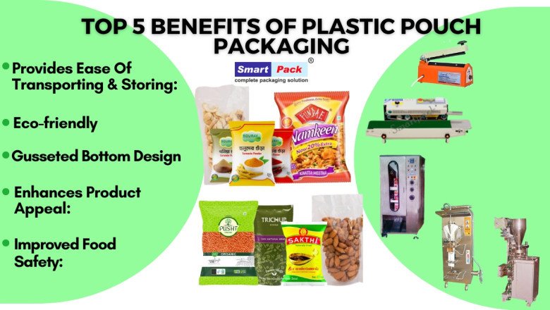 smart pack Plastic pouch sealing machine