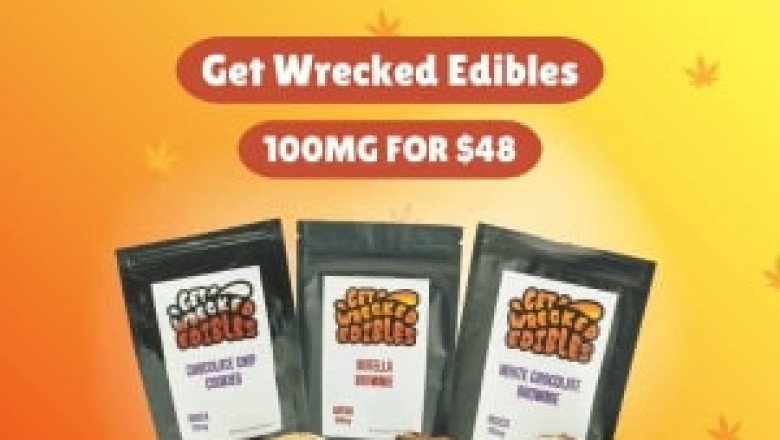 GET WRECKED EDIBLES 100MG BUY 4 GET 1 FREE