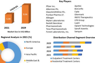 Global Addiction Treatment Market Industry Outlook, Size, Growth Factors, and Forecast To, 2029